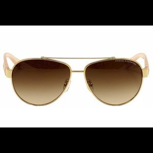 Armani Exchange Sunglasses In Gold / Light Pink